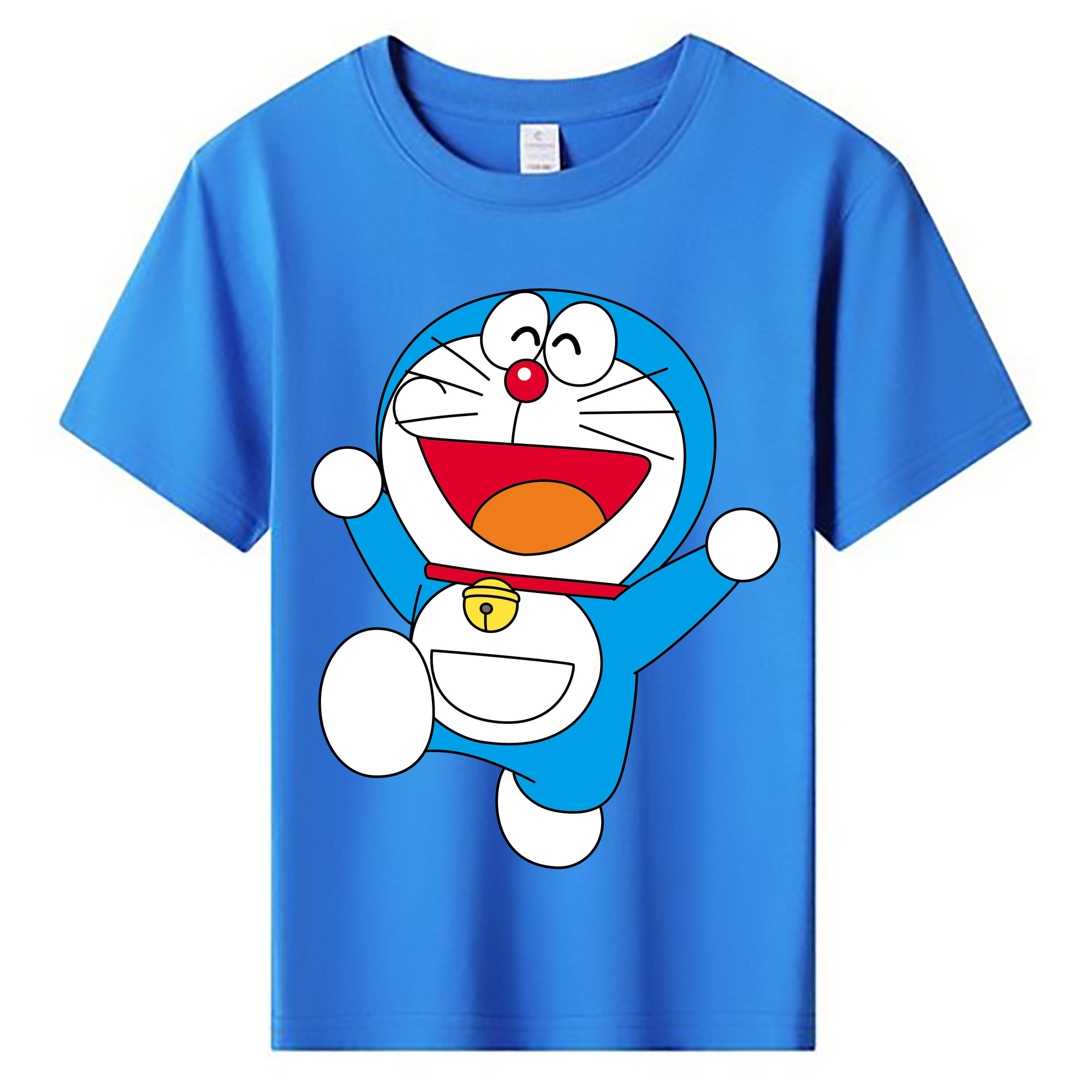 （画像用） ドラえもん Doraemon 綿100％キッズTシャツ（フロントプリント）